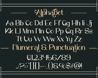 Arabella - A Modern Font