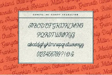 Constaline - Monoline Script & Sans font