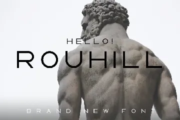 Rouhill font