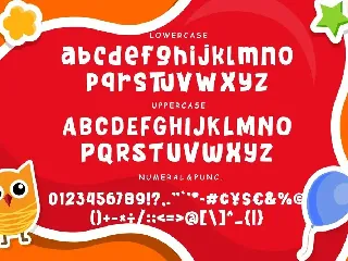 Little Queen Fun Children Typeface font