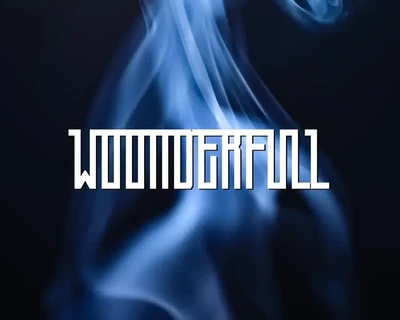 Coupled Space Font