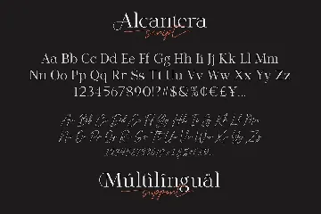 Alcantera Font Duo