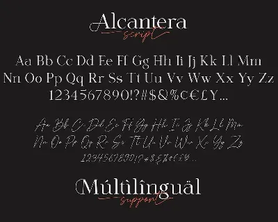 Alcantera Font Duo