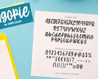 Ngopie - Fun Script font