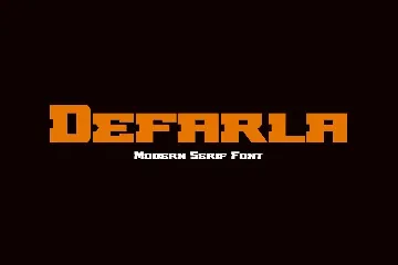 Defarla Modern Font