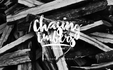 Chasing Embers Typeface font