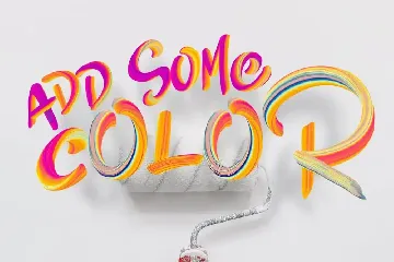 Candy Color Font