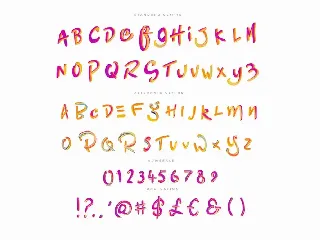 Candy Color Font