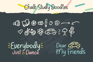 Chalk Study Education font