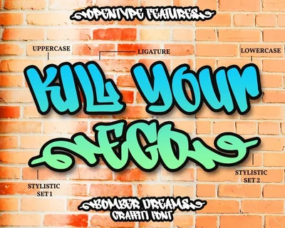 Bomber Dreams font