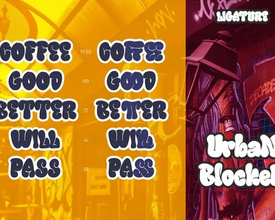 Urban Blocker font
