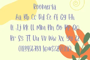 Roomeria Playful Font