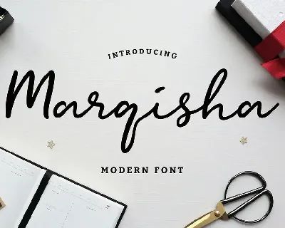 Marqisha Modern Script Font