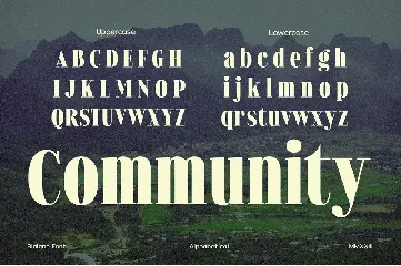 Blaigne - Serif Vintage Font