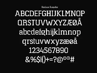 Rodian Serif font