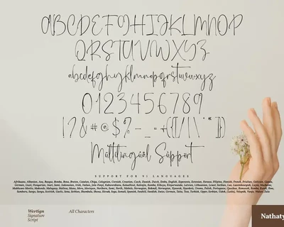 Wertign font