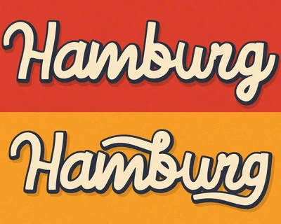 Bald Mont - Retro Bold Script font