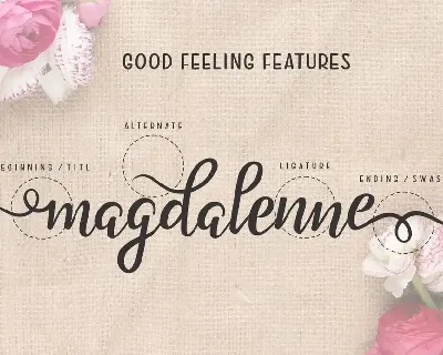 Good Feeling font