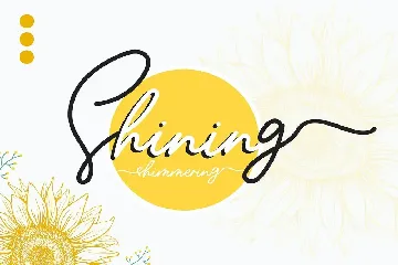 Sunflower | Freehand Signature Font