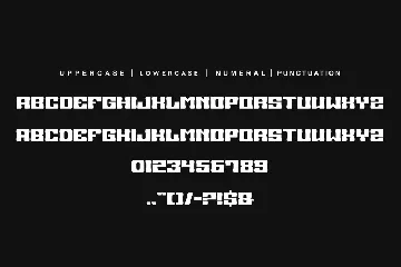 Hyper Working font