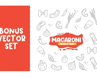 Macaroni Flavor font
