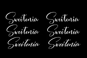 Sweitenia font