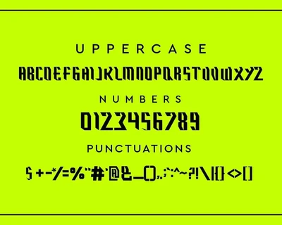 Ace bork modern techno font