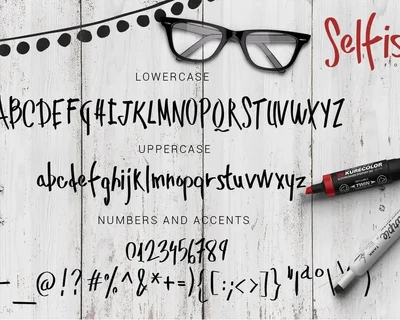 Selfish Font