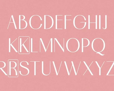 Roseblue font