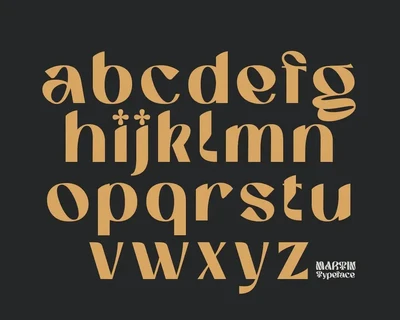 Martin - Groovy Sans font