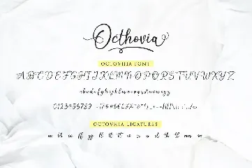 Octhovia Font Duo and Extras