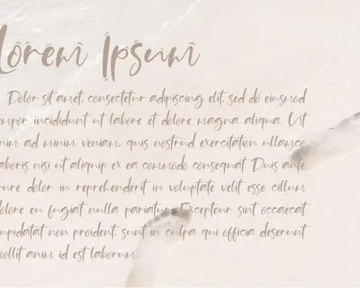 Sand Beach Font
