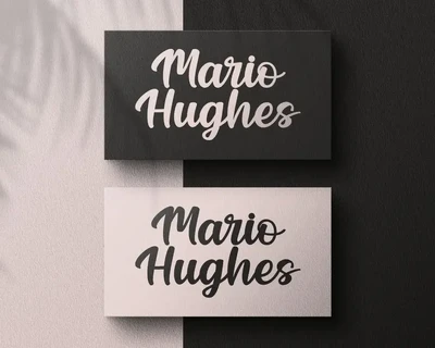 Cartline Brush font
