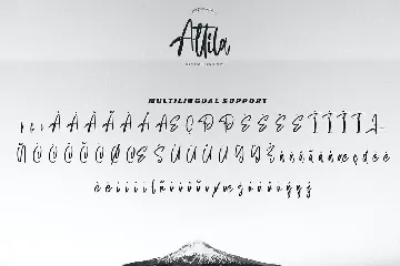 Attila | Modern Calligraphy Font