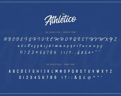The Athletico Font Duo