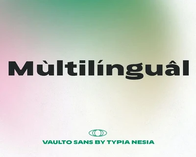 Vaulto - Extended Bold Sans Serif font