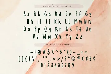 Masa Planner | A Organic Handwritten Font