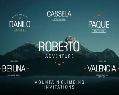 GATTERA A Unique Sans Serif Typeface font