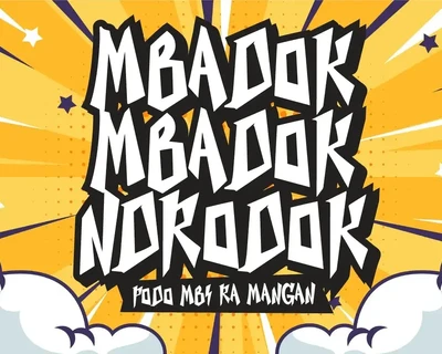 Kolorans - Funny Display Font