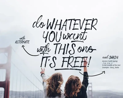 Storytella Script font