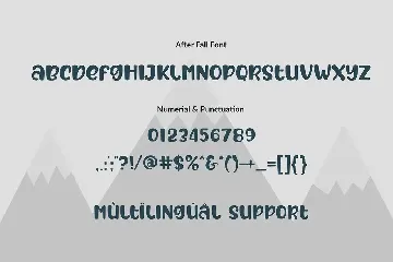 After Fall font
