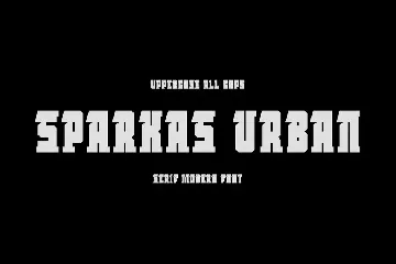 SparkasUrban font