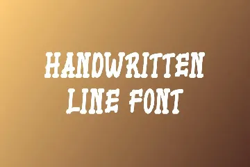 Rohamin - Handwritten Line Font