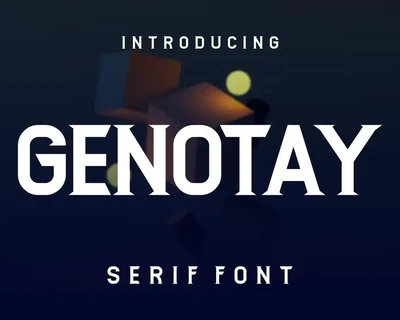 Genotay Font