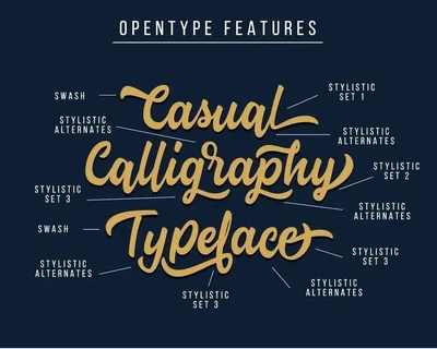 Almonde Script font