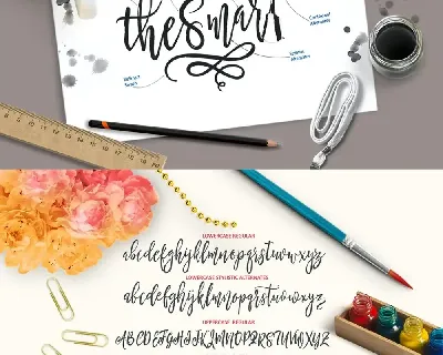 Be Smart Script font