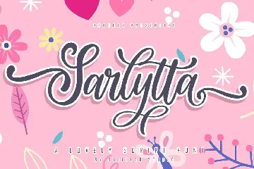 Sarlytta A Lovely Script Font