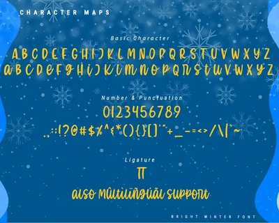 Bright Winter font