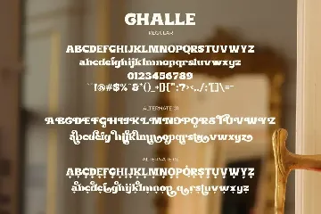 Challe font