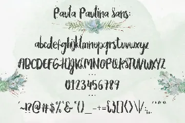 Paula Paulina font